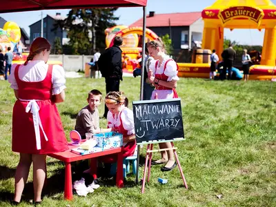 Animacja zabaw dla dzieci - Park Atrakcji Oktoberfest - Organizacja Imprez, Pikników, Festynów
