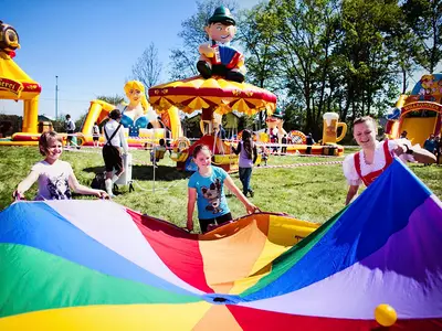 Animacja zabaw dla dzieci - Park Atrakcji Oktoberfest - Organizacja Imprez, Pikników, Festynów
