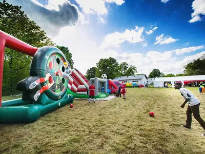 Bramka Celnościowa - Park Atrakcji Mega Piłkarski - Organizacja Imprez, Pikników, Festynów