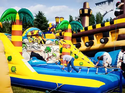 Drabinki Pirackie - Park Atrakcji Piracki - Organizacja Imprez, Pikników, Festynów