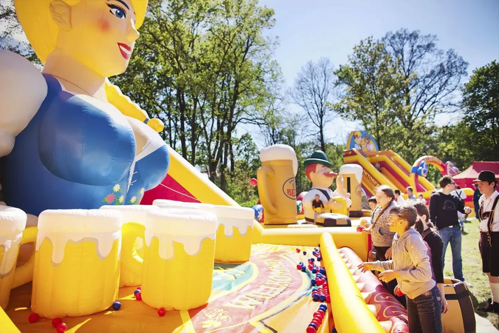 Helga - rywalizacja z piłkami - dmuchańce na organizacje imprez