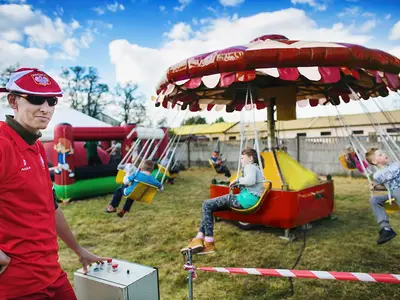 Karuzela Piłka Nożna - Zestaw Tematyczny Piłka nożna 3 - Organizacja Imprez, Pikników, Festynów