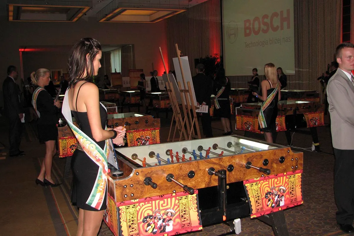 Mistrzostwa w piłkarzyki - Organizacja imprez hotelowych