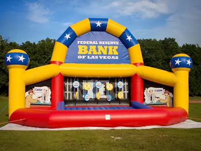 Napad na bank - Zestaw Tematyczny Las Vegas - Organizacja Imprez, Pikników, Festynów