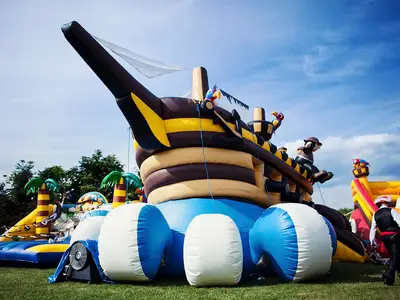 Okręt Piracki - Park Atrakcji Piracki - Organizacja Imprez, Pikników, Festynów