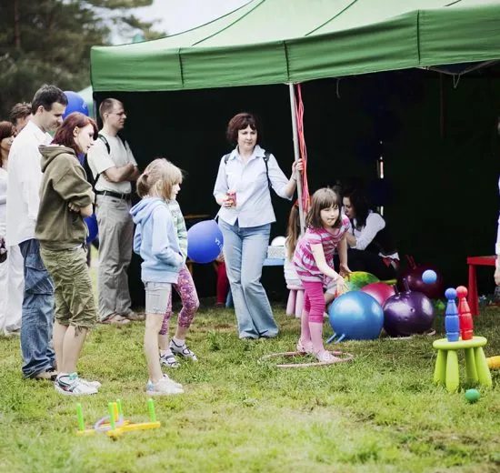Strefy zabawy w Parku Atrakcji Jaskiniowcy - Organizacja imprez, pikników