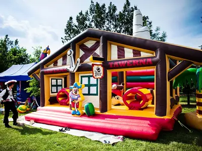 Plac zabaw Tawerna - Park Atrakcji Piracki - Organizacja Imprez, Pikników, Festynów