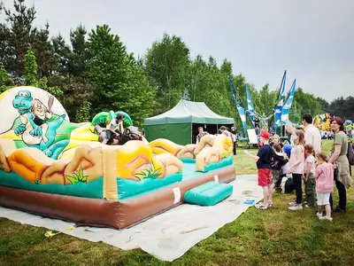 Rodeo Dinozaur - Park Atrakcji Jaskiniowcy - Organizacja Imprez, Pikników, Festynów