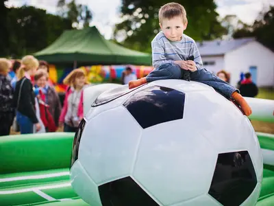 Rodeo Piłka Nożna - Zestaw Tematyczny Piłka Nożna 1 - Organizacja Imprez, Pikników, Festynów