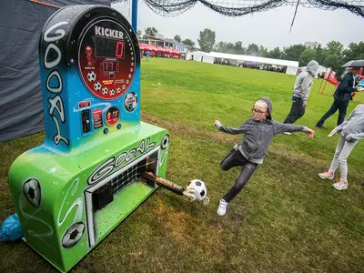 Siłomierz Kopacz - Zestaw Tematyczny Piłka nożna 2 - Organizacja Imprez, Pikników, Festynów