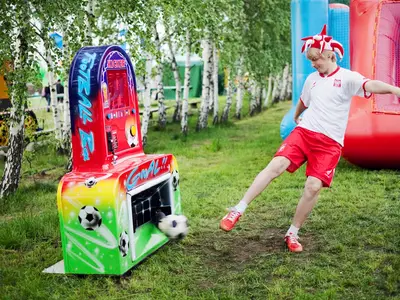 Siłomierz Kopacz - Zestaw Tematyczny Piłka nożna 2 - Organizacja Imprez, Pikników, Festynów