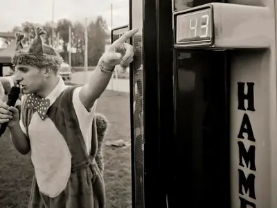 Siłomierz młot - Park Atrakcji Ekologiczny - Organizacja Imprez, Pikników, Festynów