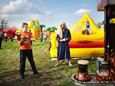 Siłomierz młot - Park Atrakcji Arabski - Organizacja Imprez, Pikników, Festynów