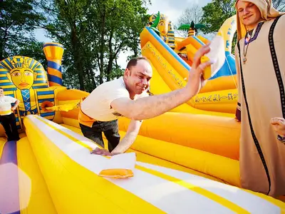 Sprężynująca Lina Egipt - Park Atrakcji Arabski - Organizacja Imprez, Pikników, Festynów