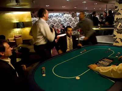 Poker texas holdem z obsługą krupiera - Zestaw Tematyczny lata 20 i 30 - Organizacja Imprez, Pikników, Festynów