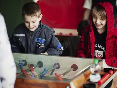 Organizacja imprez integracyjnych - strefa gier i rywalizacji