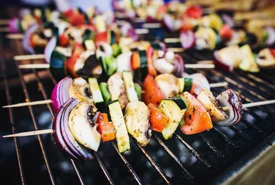 Szaszłyk wegetariański - DANIA GRILLOWANE - Organizacja imprez plenerowych, masowych