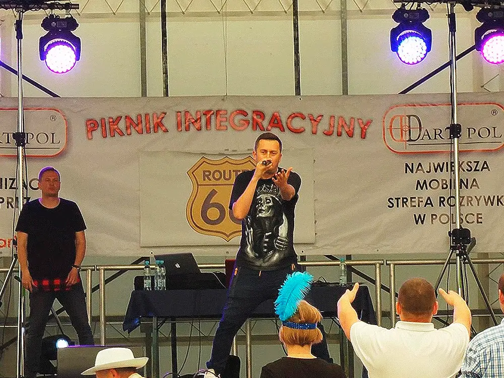 Występ Norbiego z Michałem Gęskikowskim liderem Coolers - Organizacja Imprez, Pikników, Festynów