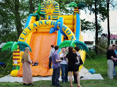 Zjeżdżalnia Egipt - Park Atrakcji Arabski - Organizacja Imprez, Pikników, Festynów