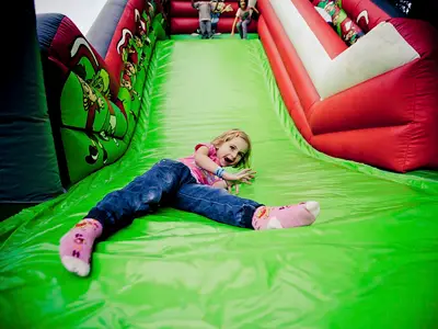 Zjeżdżalnia Piłka Nożna - Zestaw Tematyczny Piłka nożna 2 - Organizacja Imprez, Pikników, Festynów