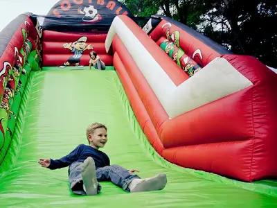 Zjeżdżalnia Piłka Nożna - Zestaw Tematyczny Piłka nożna 2 - Organizacja Imprez, Pikników, Festynów