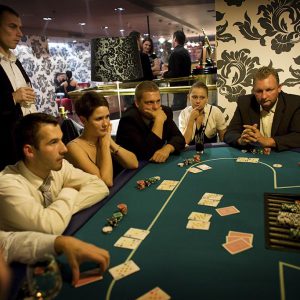 Stół do zabawy w Pokera Texas Holdem